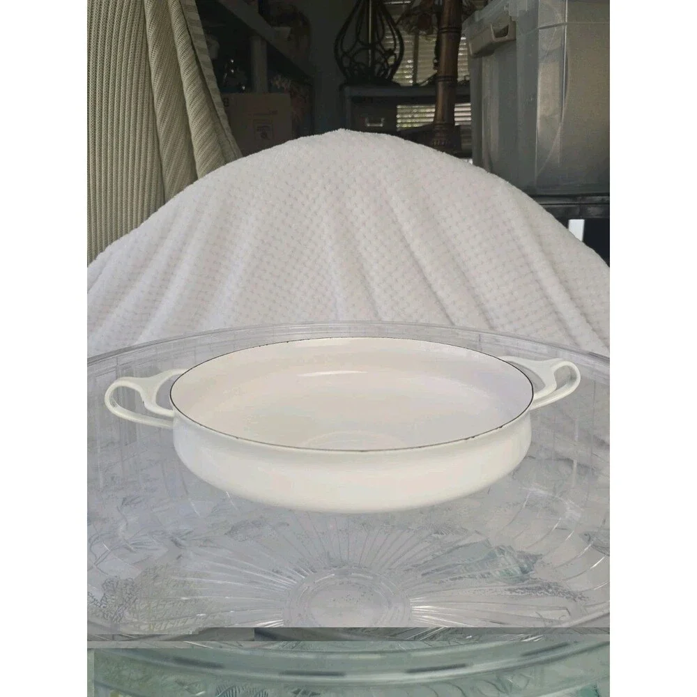 Dansk Paella Pan 10” White Kobenstyle Designs France Cookware